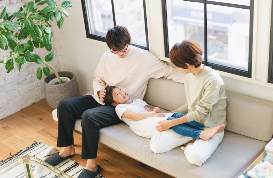 家族団らん