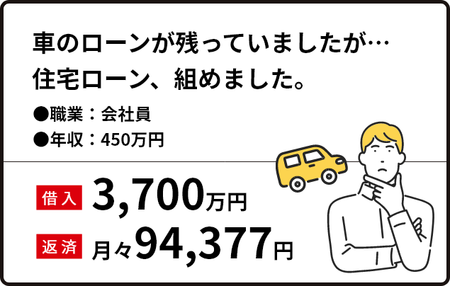 車のローン残ってましたが・・・