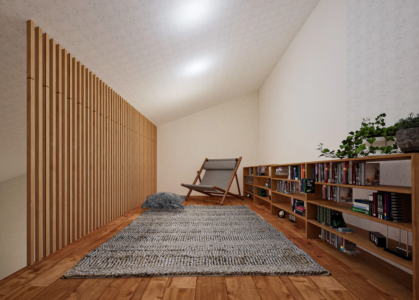 平屋 ロフト 活用 書斎