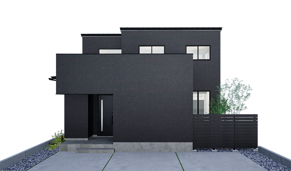 半平屋(1.5階)モデル第2弾！生活のすべてが1階だけで完結する暮らしやすい家（新潟市東区津島屋）