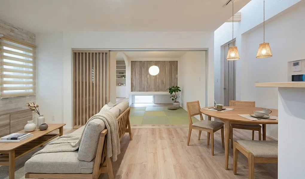 和室付きモデルハウス新登場！子育て家族にうれしい、家事・育児の負担軽減を叶える家（新潟市東区上木戸）