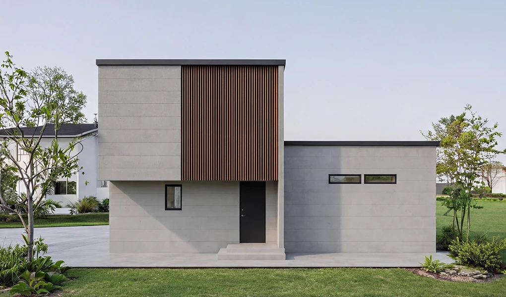 1階に寝室がある半平屋。3LDKのゆとりと家事ラクを叶える住まい -Half Flat（上越市大豆）