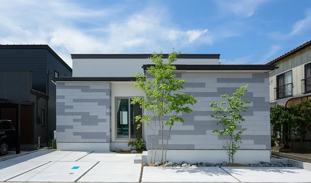 平屋のモデルハウス新登場！田園風景を望む、開放感あふれるロフト付きLDKの家（新潟市南区大通西）